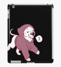 Breast Cancer Awareness Dog iPad Case/Skin