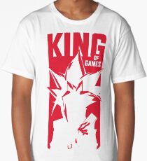 Camiseta larga Rey de los juegos