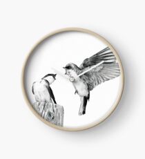 On Swallow's Wings Clock