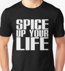 Spice Up Your Life (white) Unisex T-Shirt