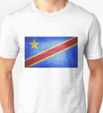 Flag of the Democratic Republic of the Congo Unisex T-Shirt