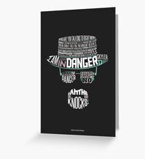 One Who Knocks Greeting Card