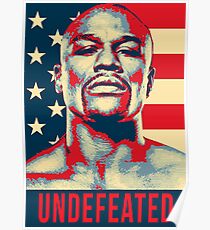 Floyd Mayweather Undefeated Poster