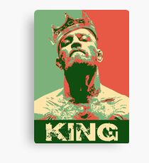 Conor McGregor King Canvas Print