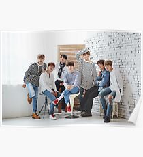 BTS-Gruppenfoto Poster