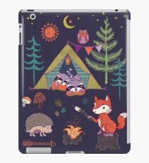 Woodland Animals Campout iPad Case/Skin