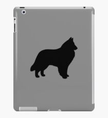 Belgian Sheepdog Silhouette(s) iPad Case/Skin