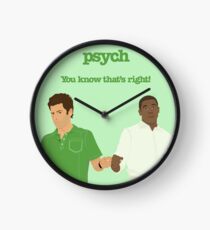 Psych TV Fist Bump Clock