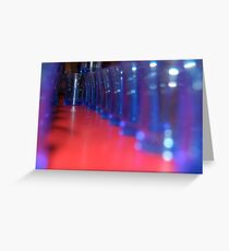 shot glasses Greeting Card