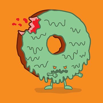 Artwork thumbnail, The Zombie Donut by nickv47