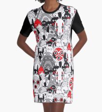 Studio Ghibli Graphic T-Shirt Dress