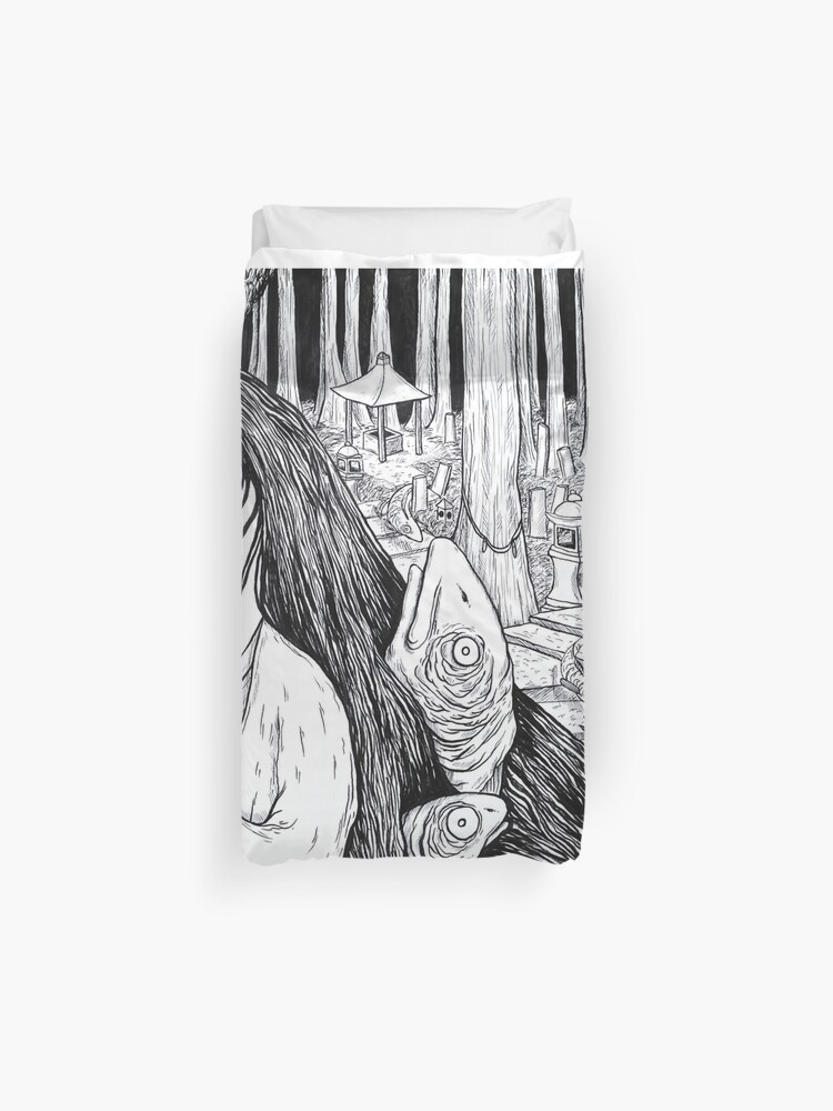 Stay On The Path Duvet Cover By Mikahosoi Redbubble