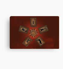 Art deco Dollhouse Canvas Print