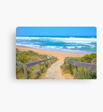Portsea Ocean Beach..... Canvas Print