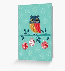 Whoo-Hoo It's Christmas! Greeting Card