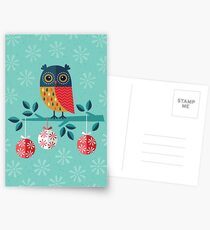 Whoo-Hoo Es ist Weihnachten! Postkarten