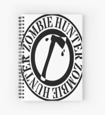 zombie hunter Spiral Notebook