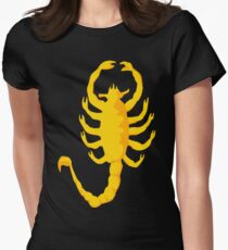 Scorpion "Drive", 2c, Scorpio, Women's Fitted T-Shirt