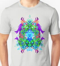 Psychedelische Trance inspiriert Slim Fit T-Shirt