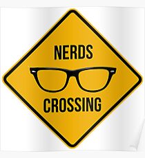 Nerd Kreuzung Poster