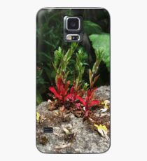 Flowers Growing from the Stone Wall Case/Skin for Samsung Galaxy