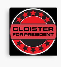 Cloister For President Canvas Print