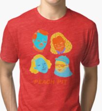 Peach Band Tri-blend T-Shirt