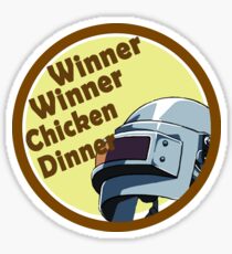 PUBG SIEGER-SIEGER-AUFKLEBER Sticker