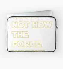Han Solo Quote Laptop Sleeve