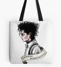 Eduardo Scissorhands Tote Bag