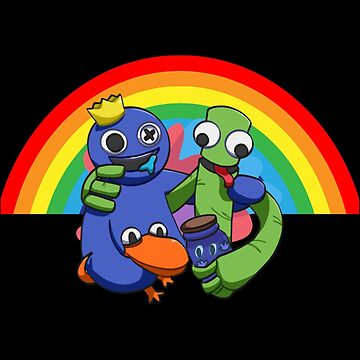 rainbow friends game  Sticker for Sale by rinjinsato