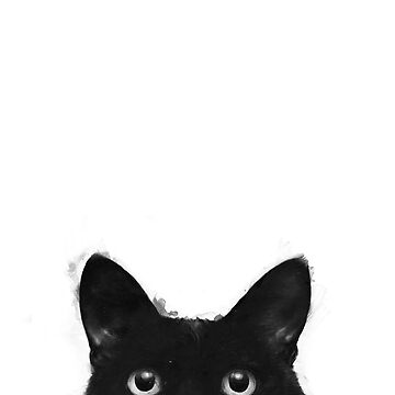 Spooky Cute Cat Poster