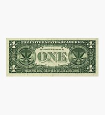In Drug we Trust $ Photographic Print