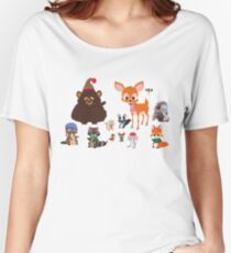 Woodland Critters Women's Relaxed Fit T-Shirt