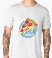 Pizza is my Sexuality Men's Premium T-Shirt