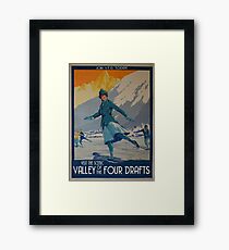 V.F.D. Propaganda: Valley of the Four Drafts Framed Print