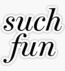 Miranda—Such Fun Sticker