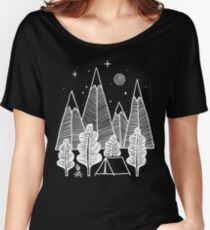 Camiseta ancha para mujer Camp Line
