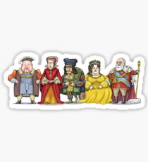 British Monarchs Sticker