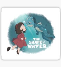 Ponyo / The Shape of Water Sticker