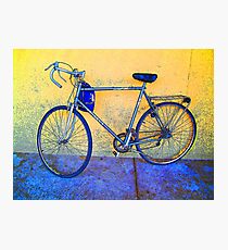 Cousin's Bicycle Photographic Print