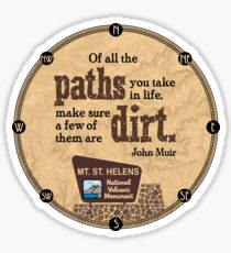 Mount St. Helens National Volcanic Monument Sticker