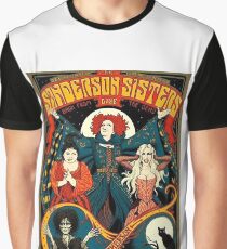 Sanderson Sisters Tour Poster T-Shirt Graphic T-Shirt