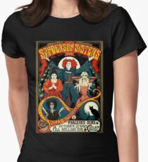 Sanderson Sisters Tour Poster T-Shirt Women's Fitted T-Shirt