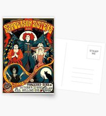 Sanderson Sisters Tour Poster T-Shirt Postcards