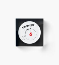 The Prisoner Badge Acrylic Block