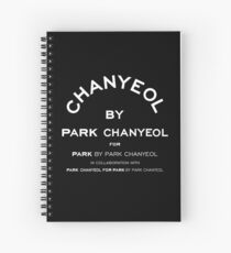 Cuaderno de espiral CHANYEOL por PARK CHANYEOL