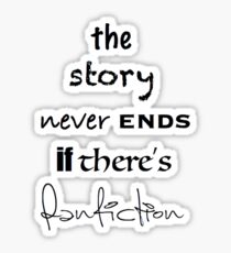 Fanfiction Sticker
