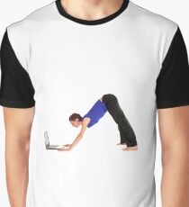dOWNWARD dOGGO Graphic T-Shirt