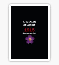 Armenian genocide Sticker